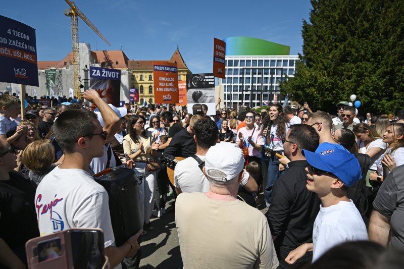 Hod za život u Zagrebu