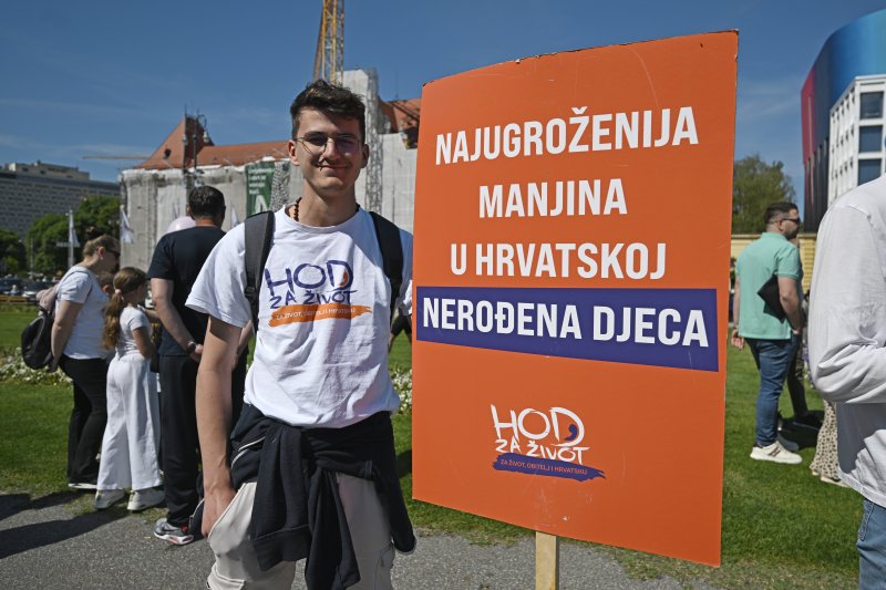 Hod za život u Zagrebu