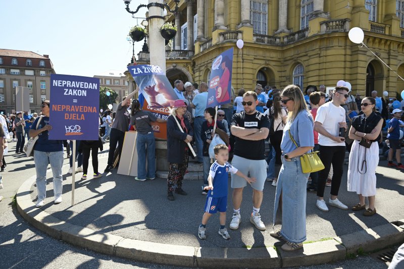 Hod za život u Zagrebu
