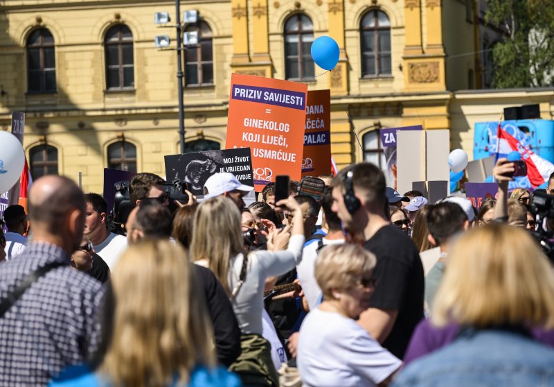 Hod za život u Zagrebu