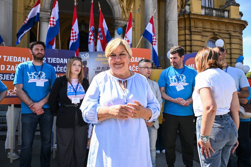 Hod za život u Zagrebu
