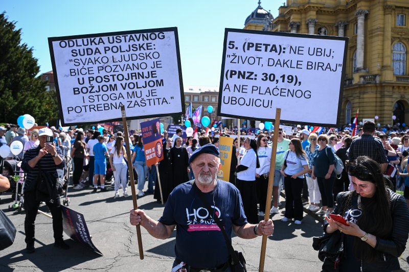 Hod za život u Zagrebu