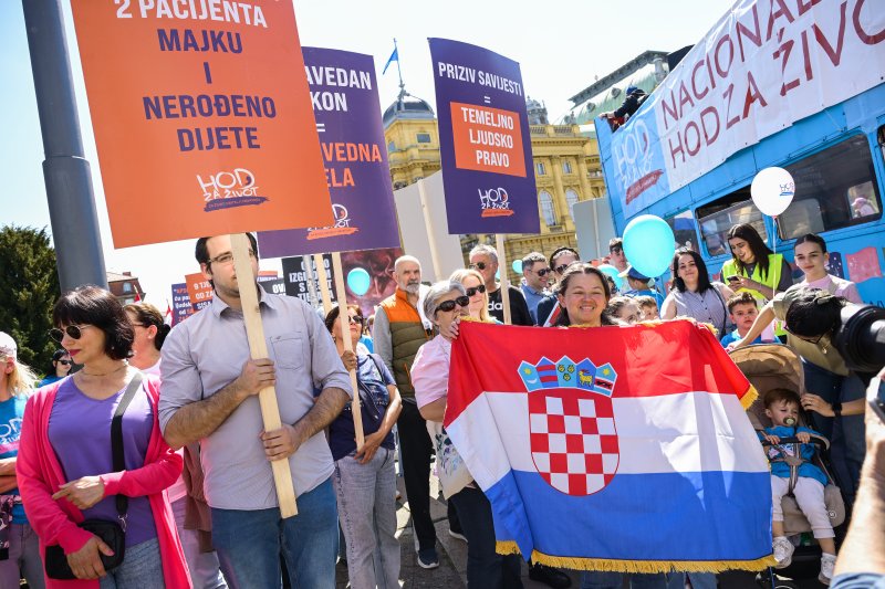 Hod za život u Zagrebu