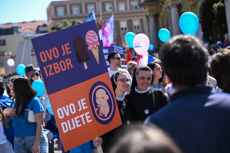 Hod za život u Zagrebu