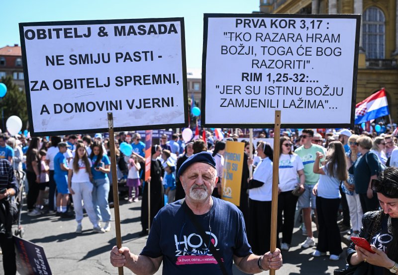 Hod za život u Zagrebu