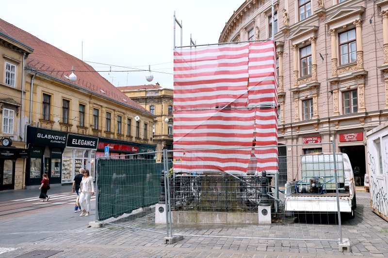 Zagreb: Uređuje se spomenik fra Andriji Kačiću Miošiću, pučkom pjesniku i fratru