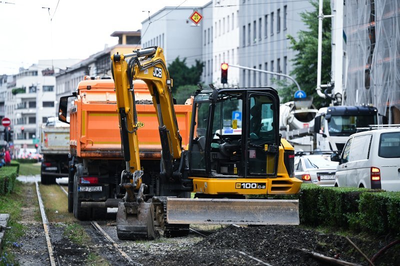 Zagreb: Započeli radovi na tramvajskoj pruzi u Zvonimirovoj