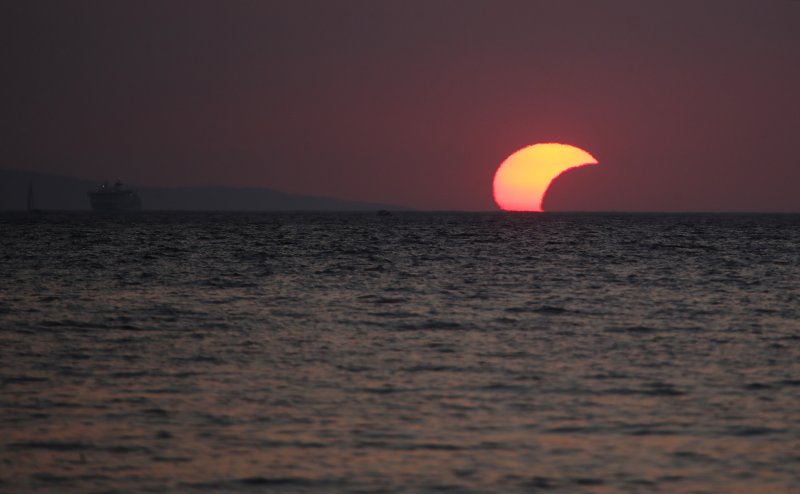 Pomrčina Sunca u Hrvatskoj