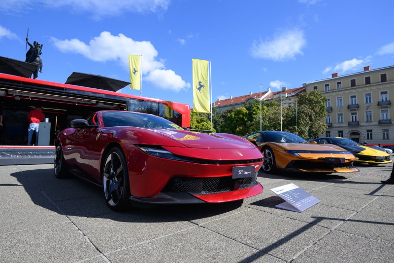 U Zagrebu predstavljena četiri Ferrarijeva modela, među njima i novi 849 Testarossa