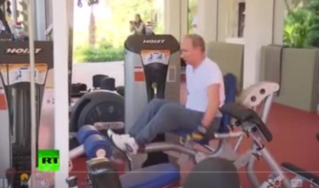 Vladimir Putin na odmoru