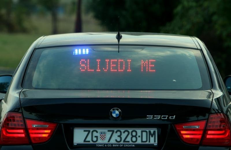 Presretač zaustavio rekordera na autocesti