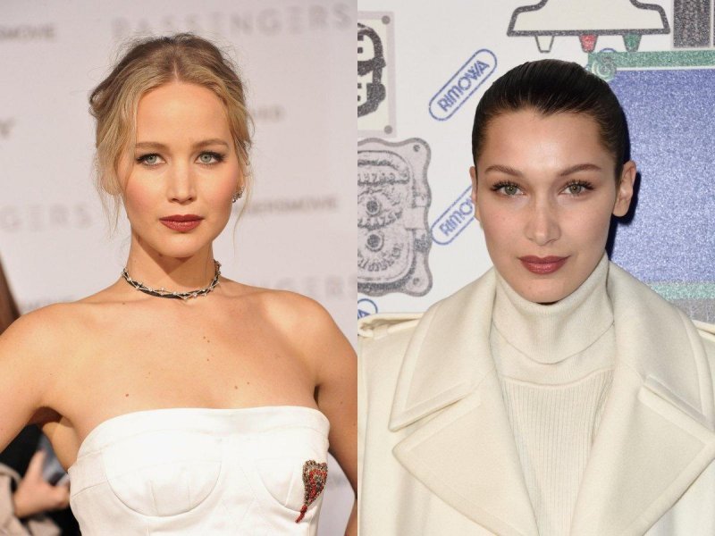 Jennifer Lawrence i Bella Hadid