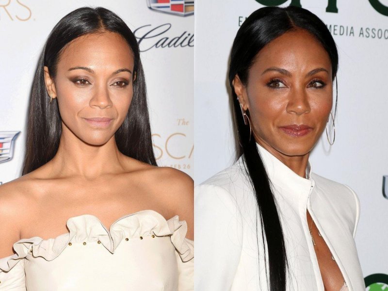 Zoe Saldana i Jada Pinkett Smith