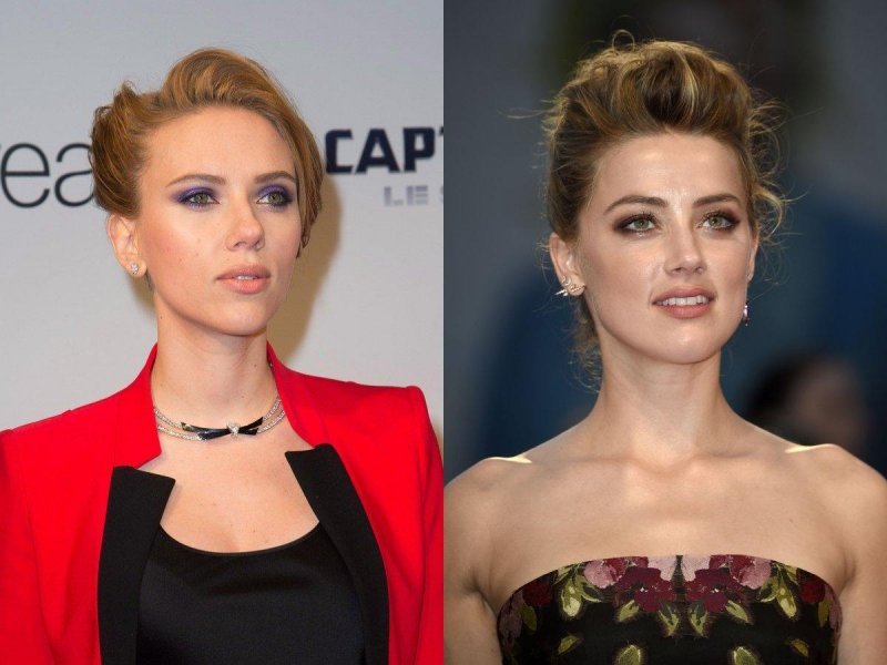 Scarlett Johansson i Amber Heard