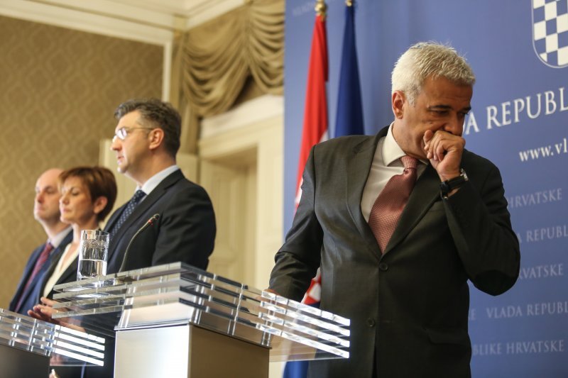 Martina Dalić, Andrej Plenković i Ante Ramljak