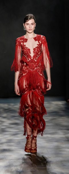 Modna revija kuće Marchesa na NY FW 09