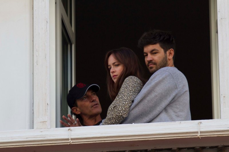 Antonio Banderas i Dakota Johnson - očuh i pokćerka