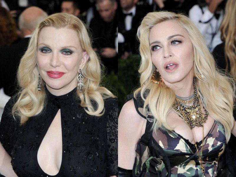 Madonna i Courtney Love