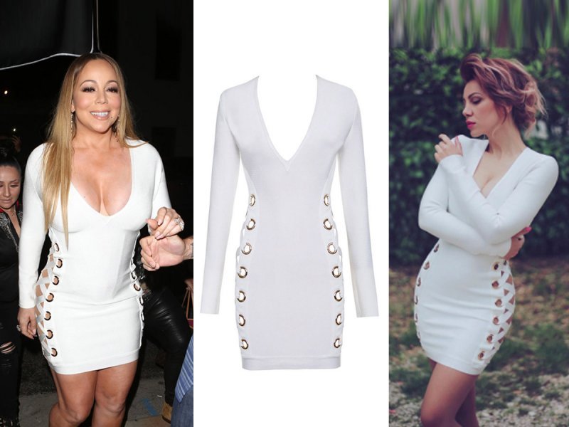 Mariah Carey i Žanamari u istoj haljini