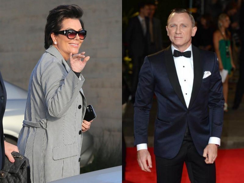 Kris Jenner i Daniel Craig