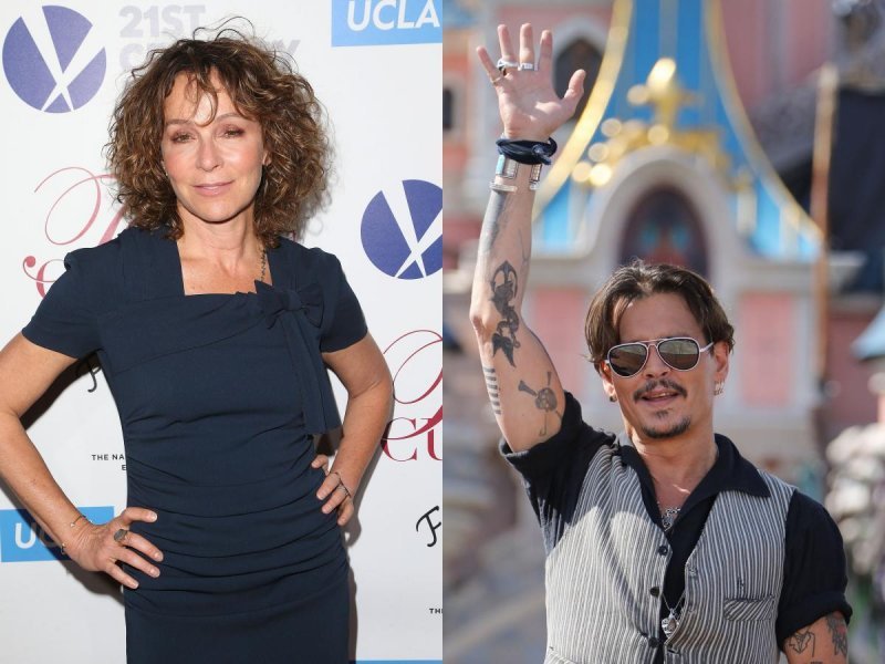 Jennifer Grey i Johnny Depp