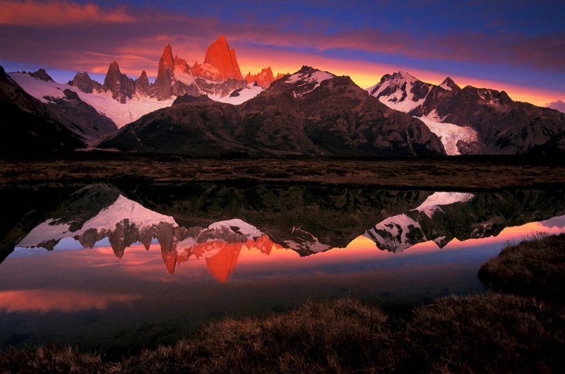Fitz Roy, Nacionalni park Los Glaciares, Argentina