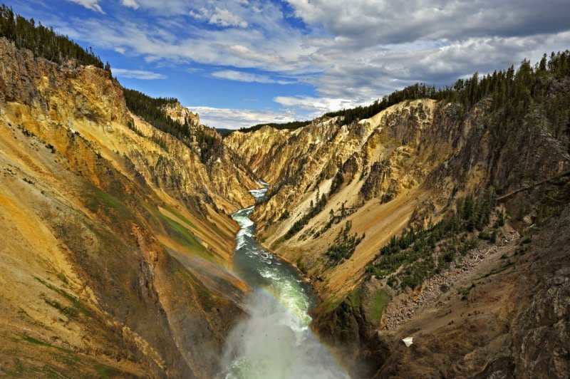 Kanjon rijeke Yellowstone u Nacionalnom parku Yellowstone
