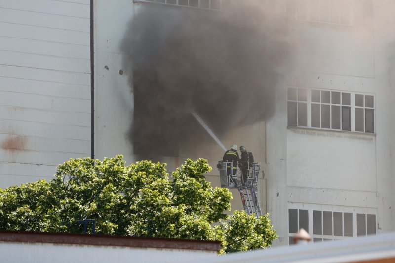 Požar u termoelektrani Plomin