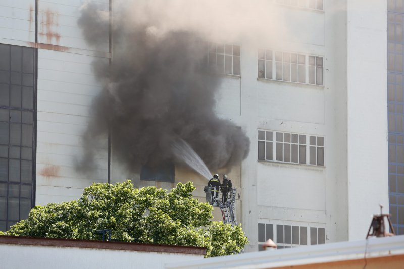 Požar u termoelektrani Plomin