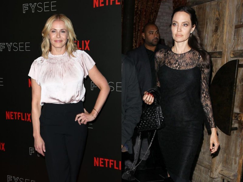 Chelsea Handler i Angelina Jolie