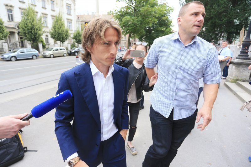 Luka Modrić, nogometaš Real Madrida, 13. lipnja na sudu u Osijeku