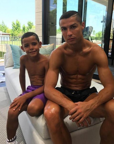 Christiano Ronaldo i sin
