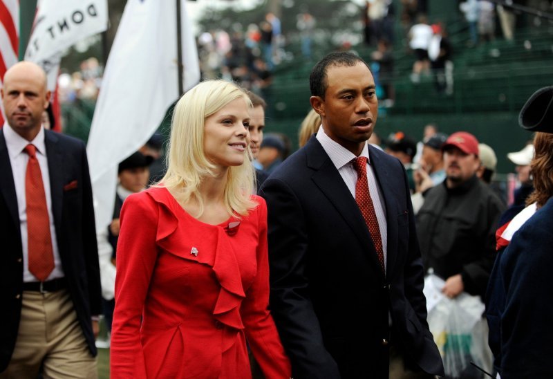 Tiger Woods i Elin Nordegren