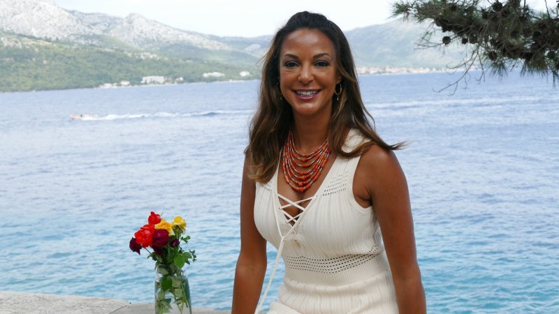 Glumica Eva LaRue na Korčuli