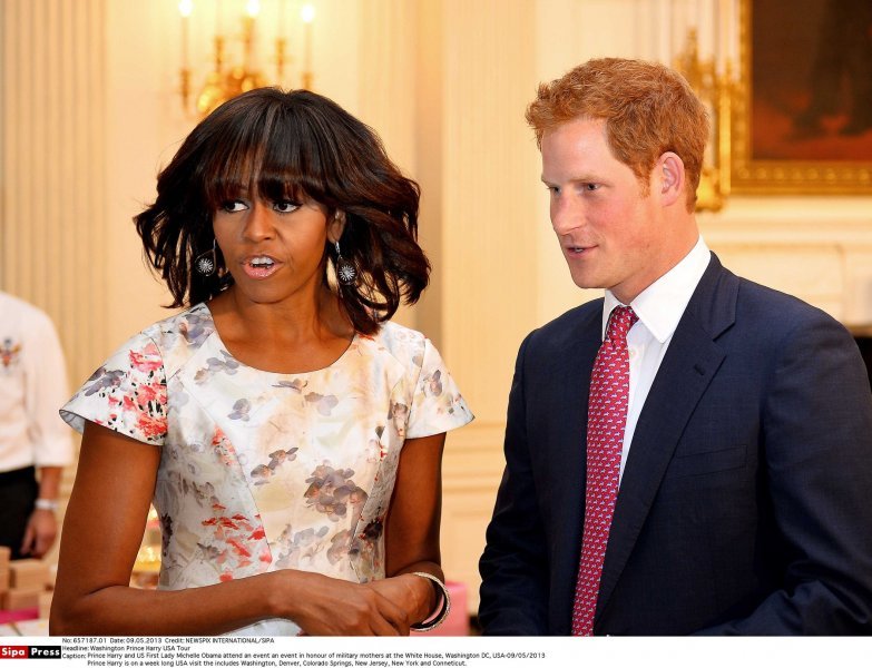 Michelle Obama i princ Harry