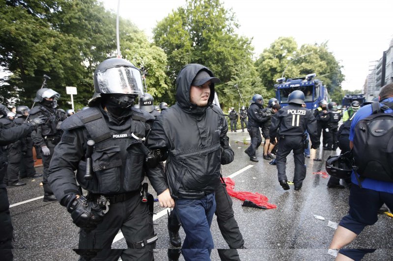 Drugi dan prosvjeda protiv skupa G20 u Hamburgu