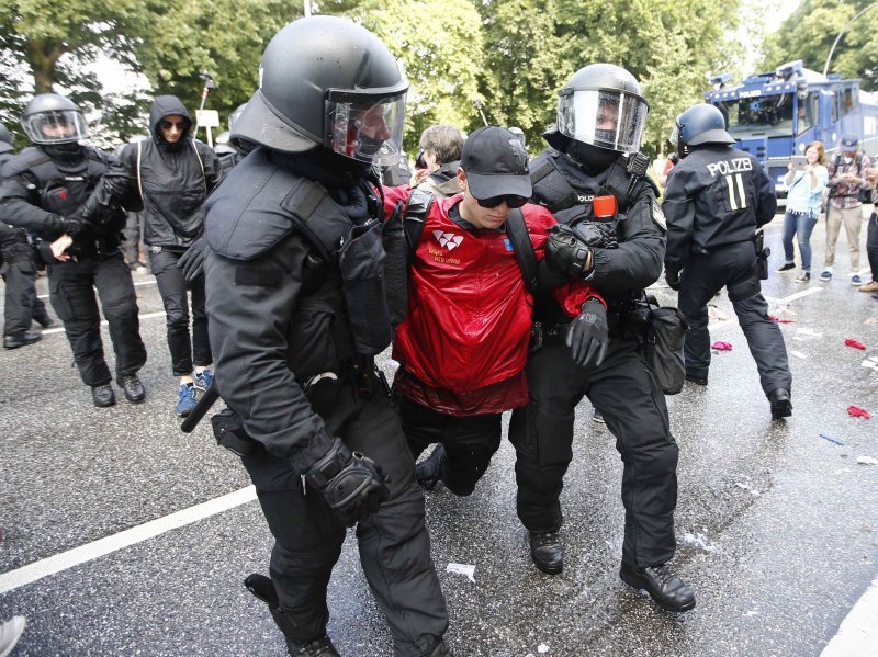 Drugi dan prosvjeda protiv skupa G20 u Hamburgu