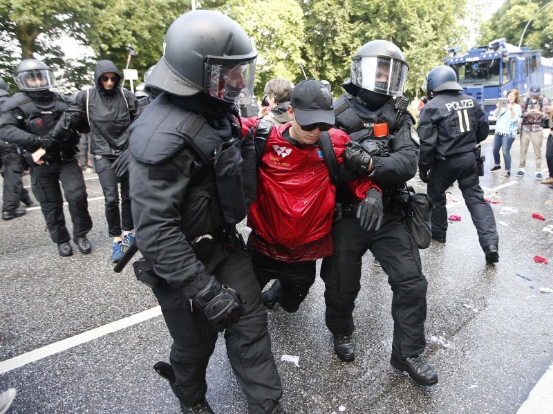 Drugi dan prosvjeda protiv skupa G20 u Hamburgu