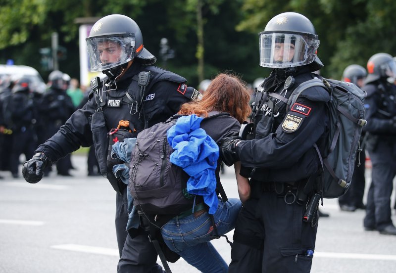 Drugi dan prosvjeda protiv skupa G20 u Hamburgu