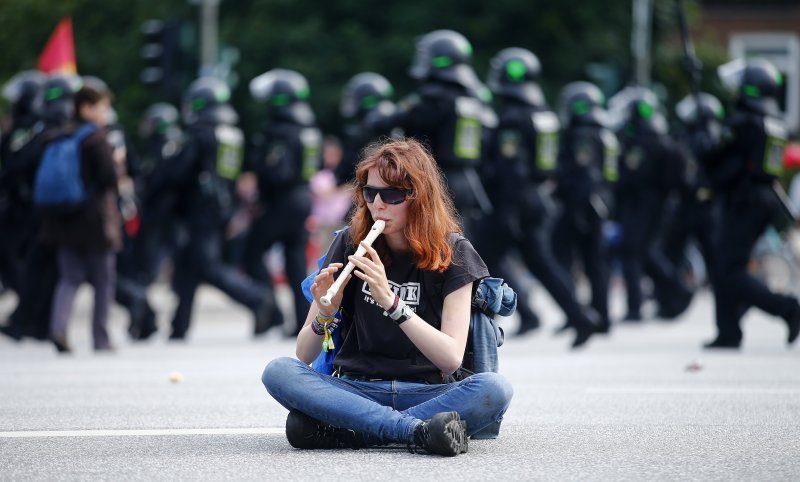 Drugi dan prosvjeda protiv skupa G20 u Hamburgu