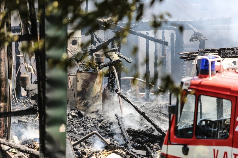 Zgarište požara na Jelenovcu
