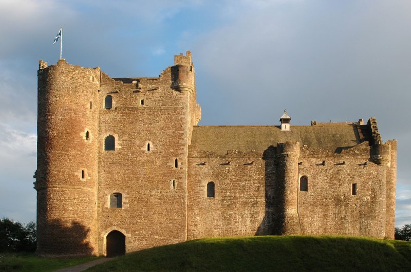 Dvorac Doune, Škotska (Oštrozimlje)