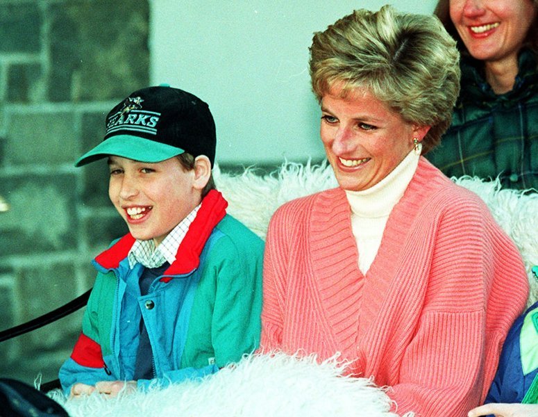 Princ William i princeza Diana