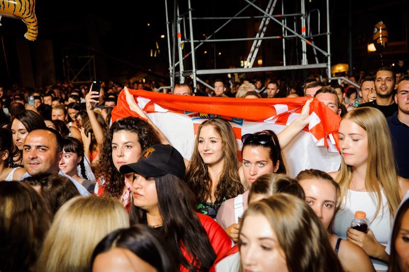 Koncert grupe Prljavo Kazalište u Kninu