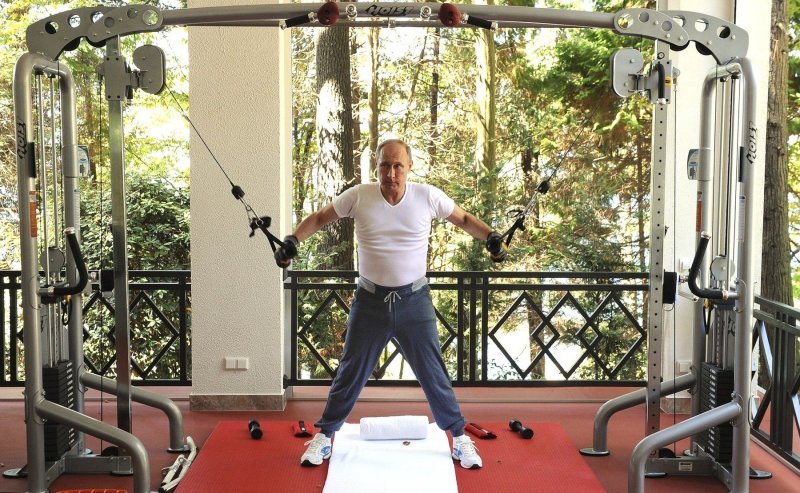 Vladimir Putin na odmoru