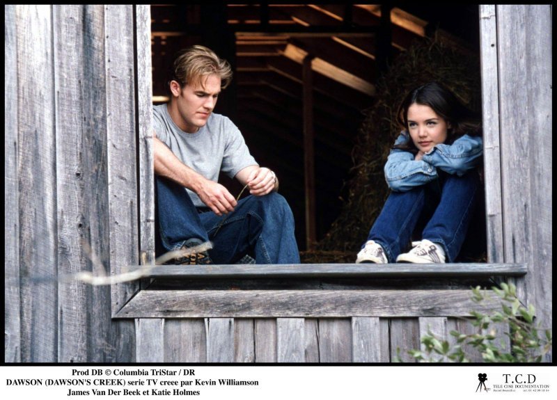 James Van Der Beek i Katie Holmes