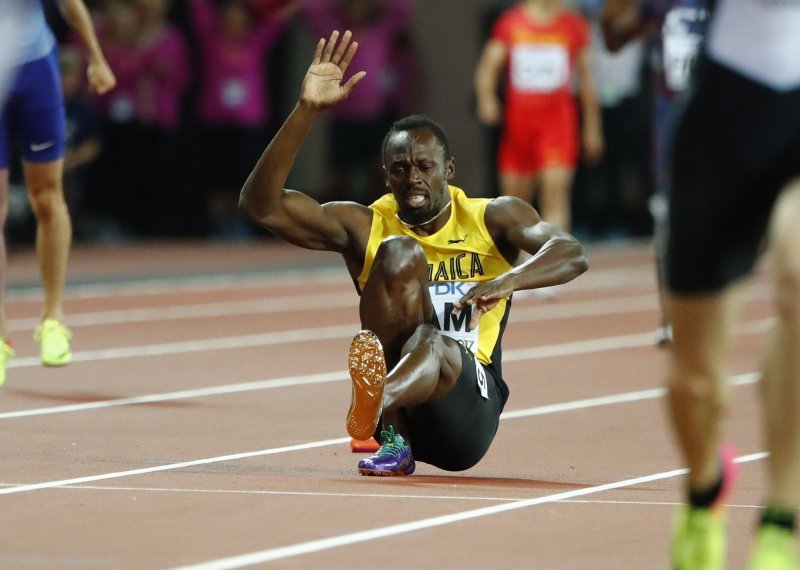 Usain Bolt nije završio štafetnu utrku na SP-u Londonu