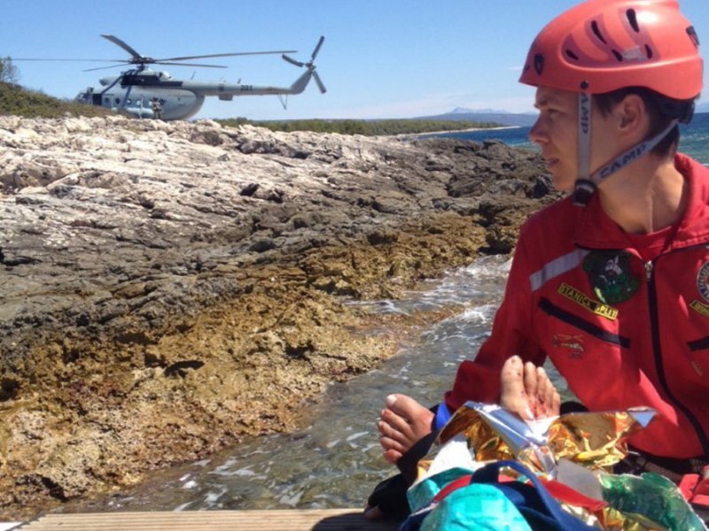 Helikopterska akcija spašavanja nautičara