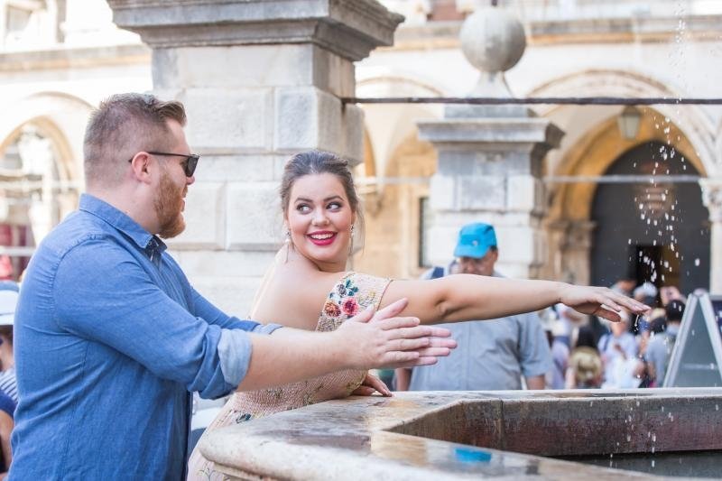 Lucija Lugomer sa zaručnikom Danijelom Grlićem