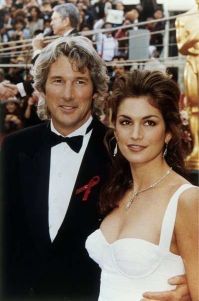 Richard Gere i Cindy Crawford